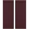 Ekena Millwork Americraft 6-Board Exterior Wood Joined Board-n-Batten Shutters w/ End Batten, ARW103BB621X77WRH, PR ARW103BB621X77WRH - alternate 1
